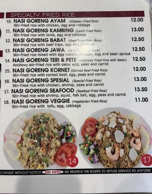 Menu photo 3 Indo Bistro Grand Terrace, CA Menu photo 3 Indo Bistro Grand Terrace, CA
