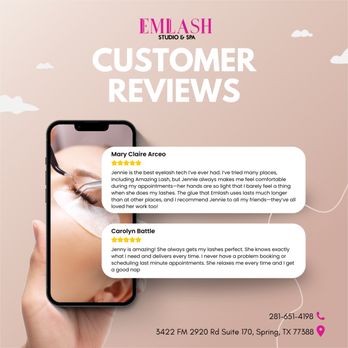 Emlash - Eyelash Service Near Me - Katy, Texas