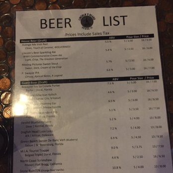 Lincoln's Beard Brewing - They always have something new! - Breweries Near Me - Miami, Florida
