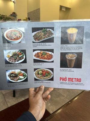 Menu photo 2 Pho Metro Vaughan, ON Menu photo 2 Pho Metro Vaughan, ON