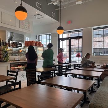 Bagel Bob’s - Benches have power outlets (20 Amp for us nerds) - Bakeries Near Me - Houston, Texas Bagel Bob’s - Benches have power outlets (20 Amp for us nerds) - Bakeries Near Me - Houston, Texas