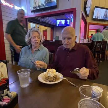 Sundancer Grill - Banana Chocolate Chip Bread Pudding - American Near Me - Lakeway, Texas Sundancer Grill - Banana Chocolate Chip Bread Pudding - American Near Me - Lakeway, Texas