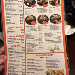 Shokudo - Menu