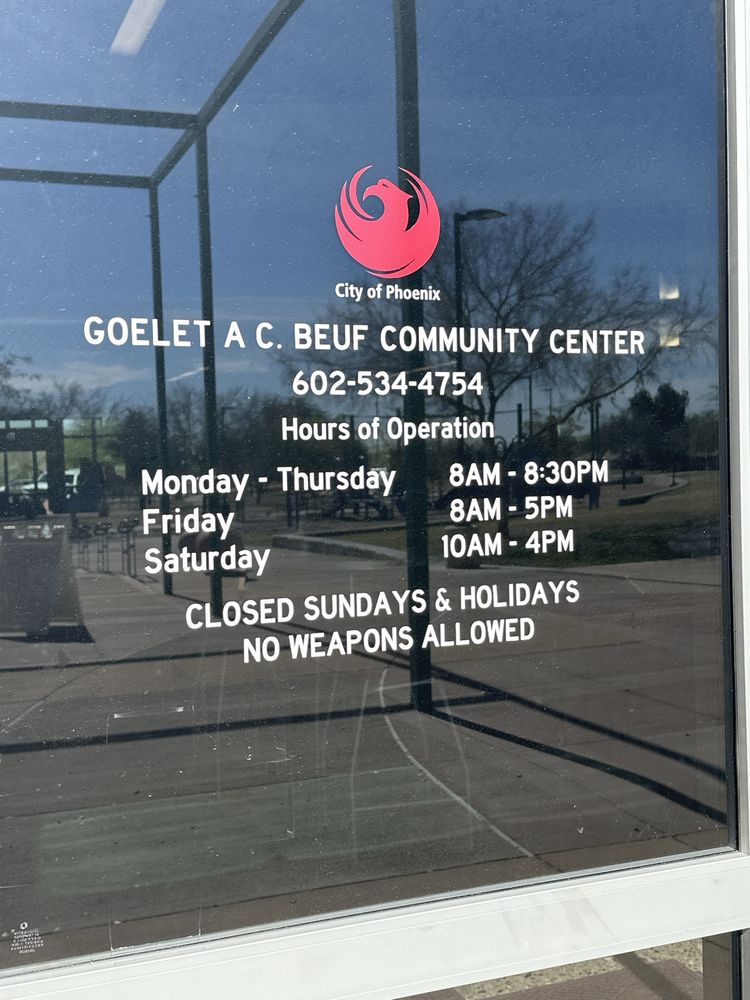 Goelet A. C. Beuf Community Center - social services organization in Phoenix, AZ