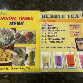 Pho Huong Trang - Menu - Bubble Tea - Vietnamese Near Me - North York, Ontario Pho Huong Trang - Menu - Bubble Tea - Vietnamese Near Me - North York, Ontario