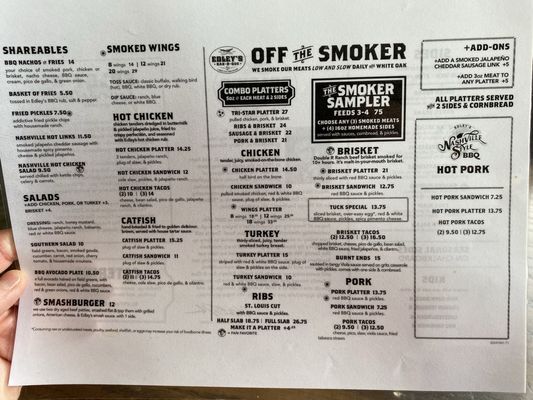 Menu photo 3 Edley’s Bar-B-Que O'Fallon, IL