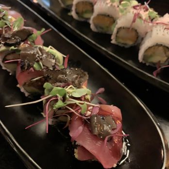Fuji at Ink Block - 6 Piece Black Truffle Maki - Japanese Near Me - Boston, Massachusetts Fuji at Ink Block - 6 Piece Black Truffle Maki - Japanese Near Me - Boston, Massachusetts