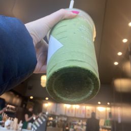 Iced matcha latte Iced matcha latte