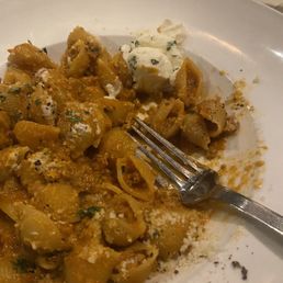 Shells Bolognese