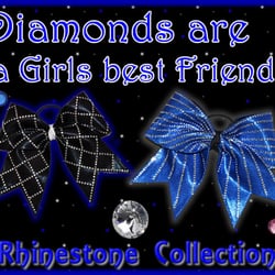 The Ultimate Bow - High quality rhinestone cheer bows are our specialty.