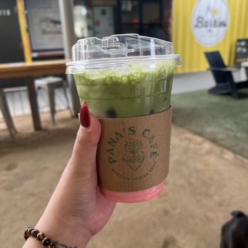 Pana's Cafe - Strawberry matcha - Desserts Near Me - Bellflower, California