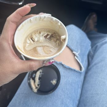 Cafe Barista - Banana foster latte $6.95 +$1 for almond milk - Sandwiches Near Me - Kissimmee, Florida