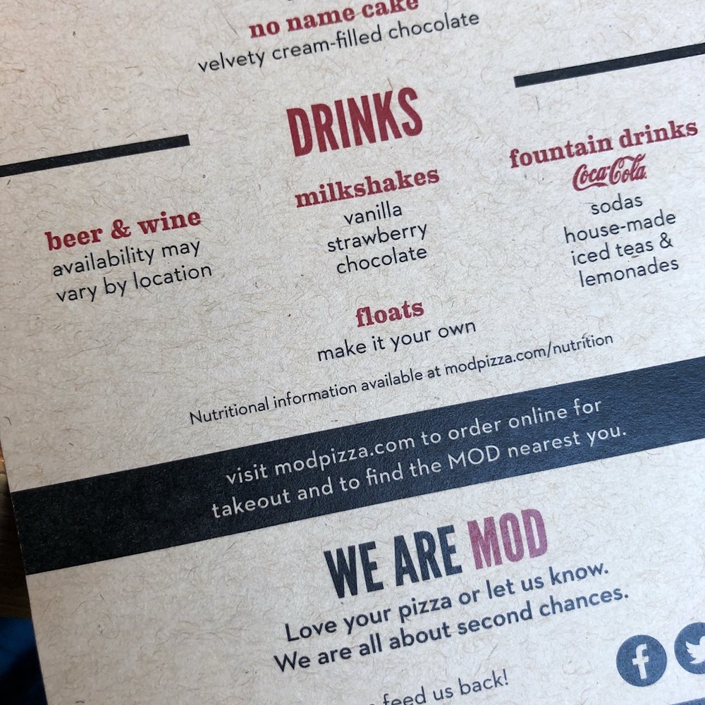 MOD Pizza - Fast Food Near Me - Mckinney, Texas