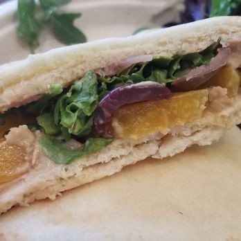 Marjoram And Roux - pita with hummus beets olives and greens - Cafes Near Me - Great Barrington, Massachusetts Marjoram And Roux - pita with hummus beets olives and greens - Cafes Near Me - Great Barrington, Massachusetts