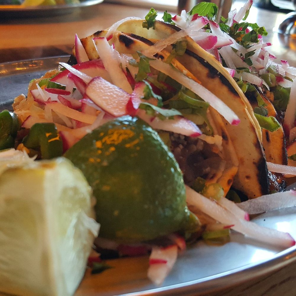 Spork - D.lish.us pork carnitias tacos, so tender and juicy. Shredded radish, limes, double toasted corn tortillas and MORE! - Mexican Near Me - Bend, Oregon Spork - D.lish.us pork carnitias tacos, so tender and juicy. Shredded radish, limes, double toasted corn tortillas and MORE! - Mexican Near Me - Bend, Oregon
