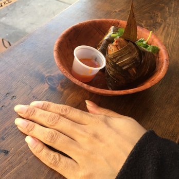 Kopitiam - Pandan chicken, yes they really are that small :( - Malaysian Near Me - New York, New York Kopitiam - Pandan chicken, yes they really are that small :( - Malaysian Near Me - New York, New York