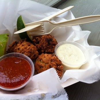 BO's Fish Wagon - Conch fritters - Seafood Near Me - Key West, Florida BO's Fish Wagon - Conch fritters - Seafood Near Me - Key West, Florida