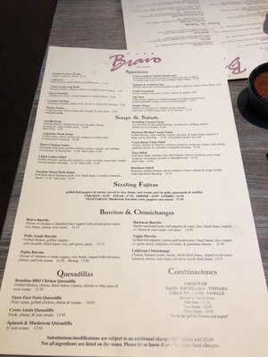 Menu photo 8 Cafe Bravo Oakdale, CA