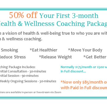 Blissfully Be Holistic Wellness - 50% off your first 3-month coaching package. Expires 01/31/23 - Massage Therapy Near Me - Tucson, Arizona