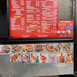 Street Tacos El Chino - Menu