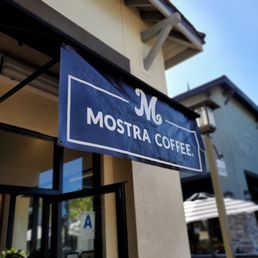 Exterior outside entrance of Mostra Coffee - San Diego, California Exterior outside entrance of Mostra Coffee - San Diego, California