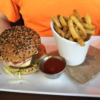 Eureka! - Eureka burger with fries - American Near Me - Hawthorne, California Eureka! - Eureka burger with fries - American Near Me - Hawthorne, California