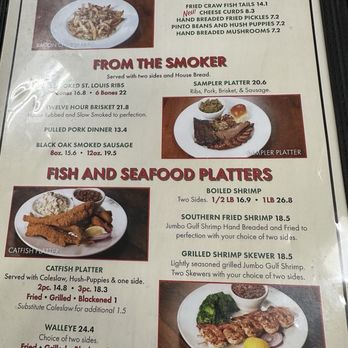 Red Oak Fillin' Station - Menu - Southern Near Me - Hot Springs, Arkansas Red Oak Fillin' Station - Menu - Southern Near Me - Hot Springs, Arkansas