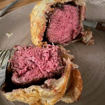 Lilly's Steaks & Cocktails - Lilly's Beef Wellington $64 - Steakhouses Near Me - Windham, New York