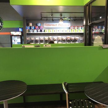 Flying Pig - Wall of fun popcorn flavors - Cafes Near Me - Beloit, Wisconsin