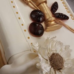 La Chicanita Bakery - Fondant, Baptism Cake