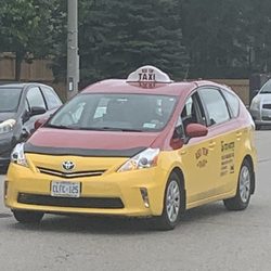 Red Top Taxi - Number One Prius v