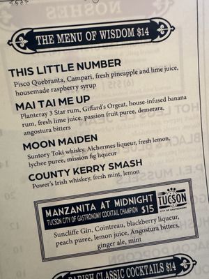 Menu photo 3 The Parish Tucson, AZ Menu photo 3 The Parish Tucson, AZ