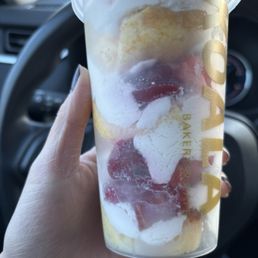 Strawberry Fruit Cup