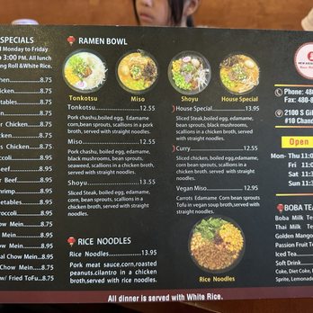 New Asian Fusion - Other side of menu - Chinese Near Me - Chandler, Arizona New Asian Fusion - Other side of menu - Chinese Near Me - Chandler, Arizona