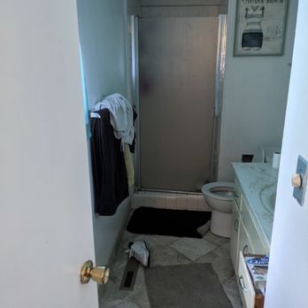 3 Brothers Handyman Services - Before: Primary Bath - Handyman Near Me