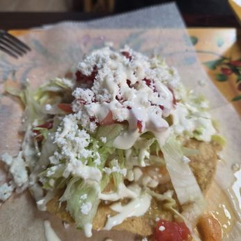 Las Cazuelas Mexican Restaurant - Tostada de camaron ceviche - Mexican Near Me - Orlando, Florida