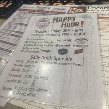Uncork'd Bar & Grill - Wine Bars Near Me - McKinney, Texas Uncork'd Bar & Grill - Wine Bars Near Me - McKinney, Texas