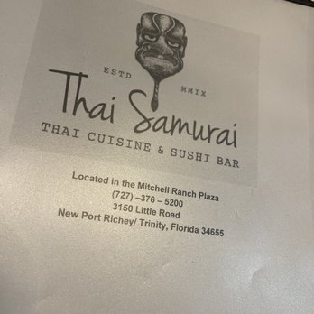 Thai Samurai - Thai Near Me - New Port Richey, Florida Thai Samurai - Thai Near Me - New Port Richey, Florida