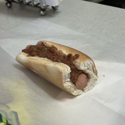Remos Hotdogs - The legendary foot long (but you can ask for this portion - half).