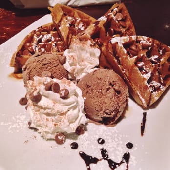 Cafe Princess - I mean, c'mon, chocolate chip waffles and ice cream!  How can you say no? Mmm. - Coffee & Tea Near Me - Toronto, Ontario