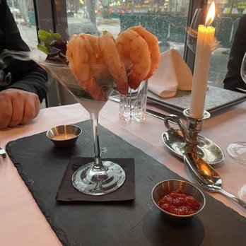 Parc - Shrimp cocktail on dry ice! - New American Near Me - Detroit, Michigan Parc - Shrimp cocktail on dry ice! - New American Near Me - Detroit, Michigan