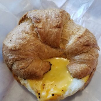 Dunkin Donuts - an egg on a croissant - Coffee & Tea Near Me - Jamaica, New York Dunkin Donuts - an egg on a croissant - Coffee & Tea Near Me - Jamaica, New York