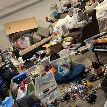 The Golden Key Home Solutions - Before playroom basement - Home Organization Near Me The Golden Key Home Solutions - Before playroom basement - Home Organization Near Me