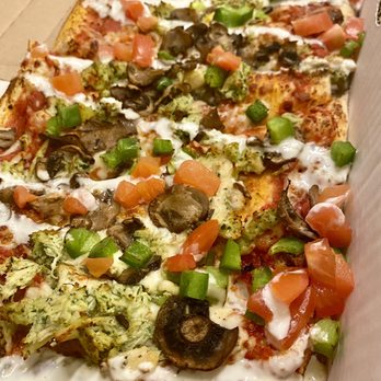 LovePizza - Veggies and lime crema ! - Pizza Near Me - Edmonton, Alberta