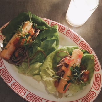 Double Knot - Tofu lettuce wraps with pineapple & soba noodles! - Sushi Bars Near Me - Philadelphia, Pennsylvania Double Knot - Tofu lettuce wraps with pineapple & soba noodles! - Sushi Bars Near Me - Philadelphia, Pennsylvania