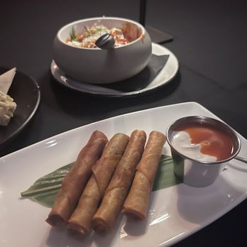 Crossroads Kitchen - Cigar appetizer and meatballs - Vegan Near Me - Las Vegas, Nevada Crossroads Kitchen - Cigar appetizer and meatballs - Vegan Near Me - Las Vegas, Nevada