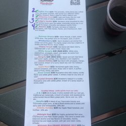 Windsor Run Cellars - Menu