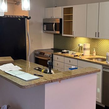 DC &T Painting - Kitchen After - Almost Complete, shows the quality of his work!!! - Painters Near Me - Rolling Meadows, Illinois
