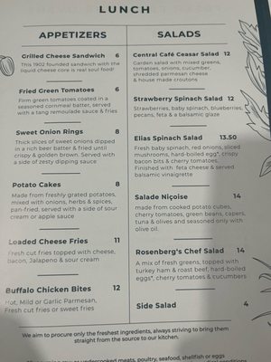 Menu photo 2 Central Cafe And Bakery Inverness, FL Menu photo 2 Central Cafe And Bakery Inverness, FL