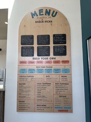 Menu photo 2 Tortilla Shack Santa Cruz, CA
